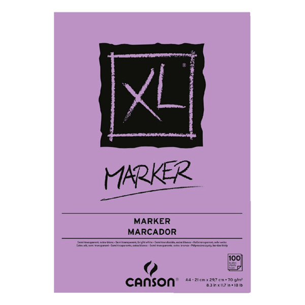 Canson marker A4 sketch pad 70 grams (100 sheets) C200297236 224524 - 1