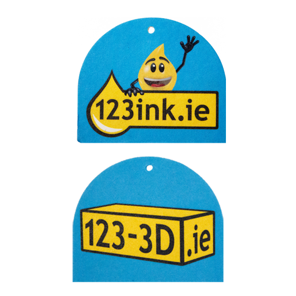 Car air freshener | 123ink | 5-pack 299309 - 1
