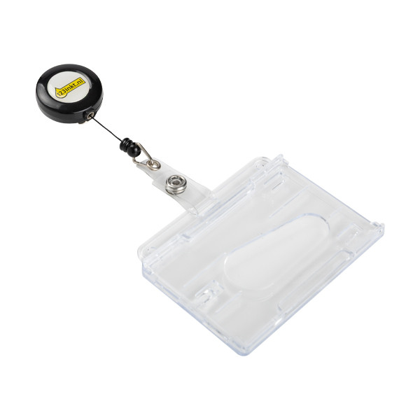 Card holder with roll-off mechanism | 87 x 54mm | 123ink 10-pack 302570 - 1