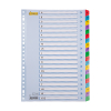 Cardboard tabs A-Z (20 coloured tabs) | A4, 23-hole | 123ink