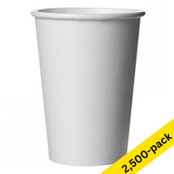 Cardboard white coffee cups (2,500-pack)  405193 - 1