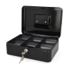 Cash box (steel, 25 x 19.1 x 9cm) | 123ink | black 302942 - 2