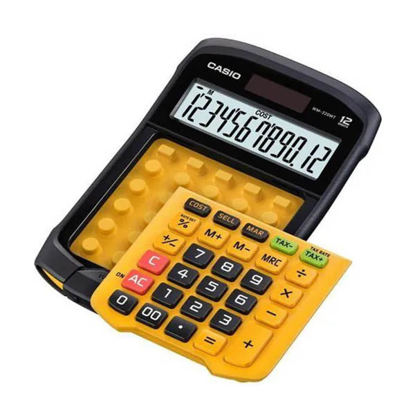 Desktop calculator | Casio WM-320MT water and dust resistant 206041 - 1
