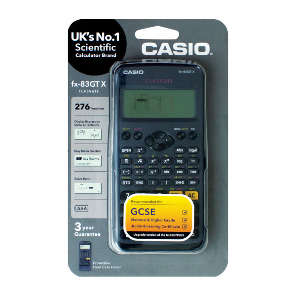 Casio FX-83GTX scientific calculator FX-83GTPLUS-SB-UH 056065 - 1