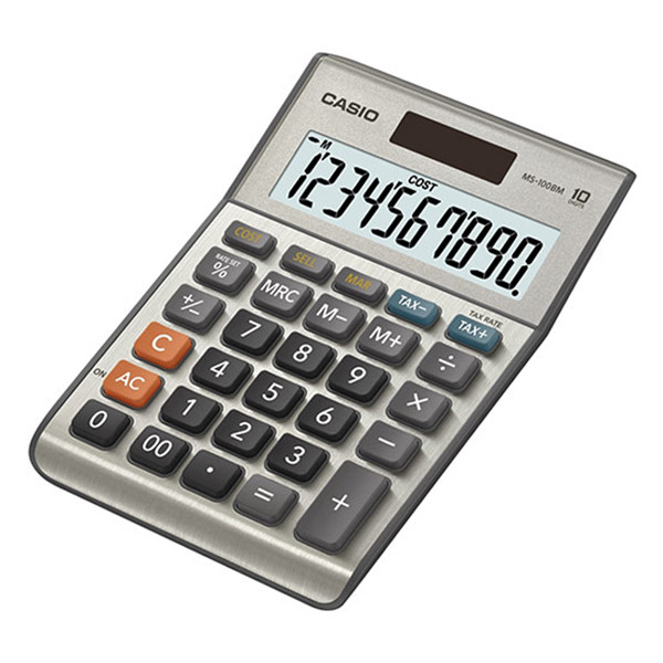 Casio MS-100BM desktop calculator 065311 - 1