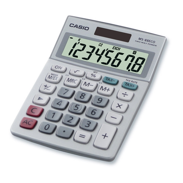 Casio MS-88ECO desktop calculator MS-88ECO 056027 - 1
