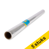 Cellophane film 70cm x 5m | 123ink | 5-pack