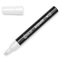 Chalk marker | white | 123ink | 10-pack