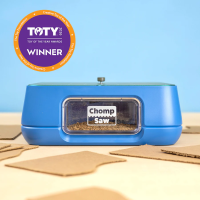 Kid-friendly cardboard cutting tool | Hole punch & Scoring tool | ChompSaw IE000461