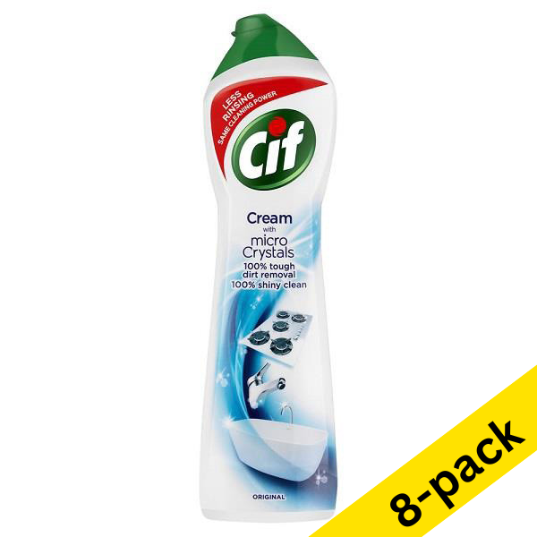 Cream cleaner 500ml | Cif liquid abrasive | 8-pack SCI00104 - 1