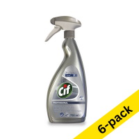 Cif Pro Formula stainless steel cleaner, 750ml (6-pack) SCI00152