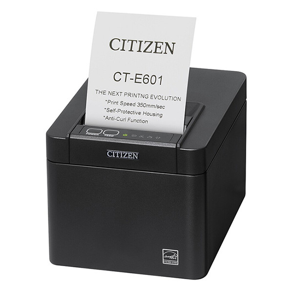 Citizen CT-E601 black receipt printer with Bluetooth 837209 - 1