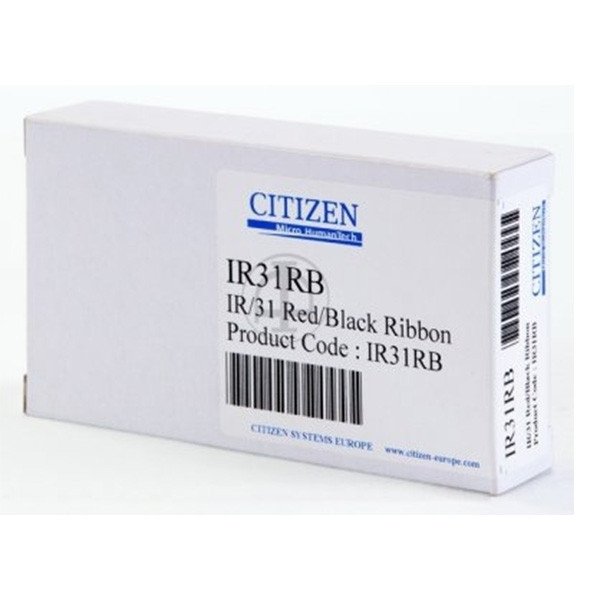 Citizen IR-31RB black and red ink ribbon (original Citizen) 066002 - 1