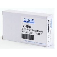 Citizen IR-31RB black and red ink ribbon (original Citizen) 066002