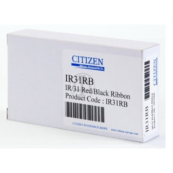 Citizen IR-31RB black and red ink ribbon (original) IR31RB 066002 - 1