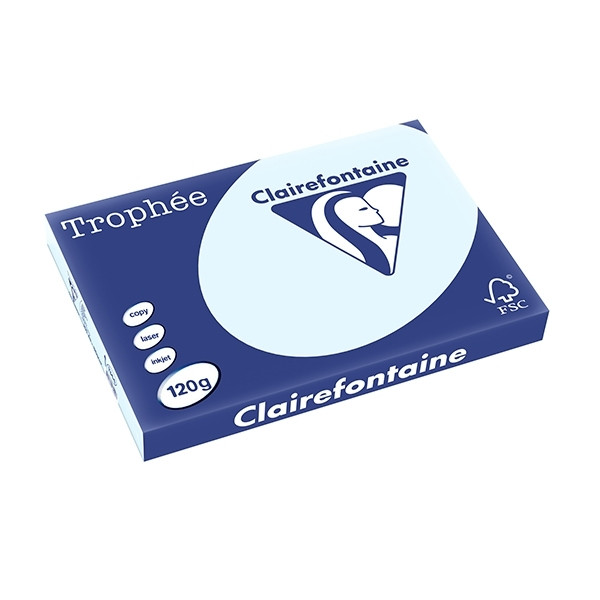 A3 120g paper (azure) | Clairefontaine | 250 sheets 250132 - 1