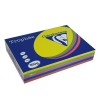 A4 160g paper (Y/G/O/B/P) | Clairefontaine | 50 sheets x5 250030 - 1