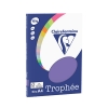 A4 160g paper (violet) | Clairefontaine | 50 sheets 250068 - 1