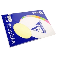 A4 160g paper (yellow) | Clairefontaine | 50 sheets 250021