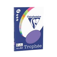 A4 80g paper (violet) | Clairefontaine | 100 sheets 250043