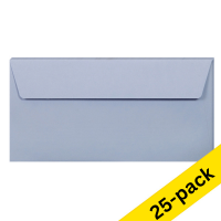 DL (EA5/6) envelope 110 x 220mm | lavender self-adhesive, 120g | Clairefontaine | 25-pack