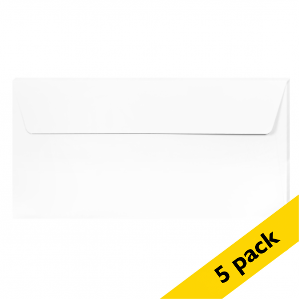 Clairefontaine EA5/6 white coloured envelopes, 120g (5-pack) 26435C 250315 - 1
