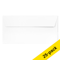 Clairefontaine EA5/6 white coloured envelopes, 120g (5 x 5-pack) 424784