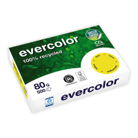 Clairefontaine Evercolor yellow A4 recycled paper, 80gsm (500 sheets) 250394