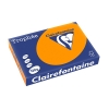 Clairefontaine bright orange A4 coloured paper, 120gsm (250 sheets)