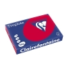 Clairefontaine cherry red A4 coloured paper, 120gsm (250 sheets)