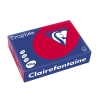 Clairefontaine cherry red A4 coloured paper, 210gsm (250 sheets) 250098 - 1