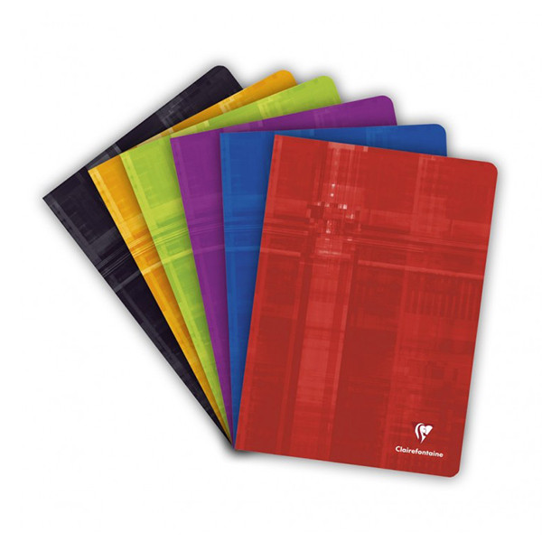 Clairefontaine lined A4 notebook assorted 10 pack (80 sheets) 63125C 250425 - 1