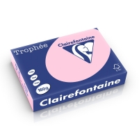 Clairefontaine pink A4 coloured paper, 160gsm (250 sheets) 2634C 250243