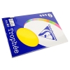 Clairefontaine sunset yellow A4 coloured paper, 160gsm (50 sheets) 250028 - 1