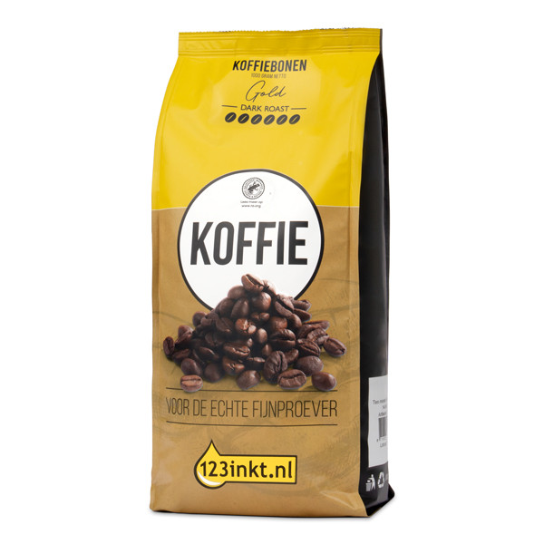 Coffee beans 1kg | 123ink Gold dark roast 300969 - 1