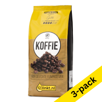 Coffee beans 1kg | 123ink Gold medium roast | 3-pack