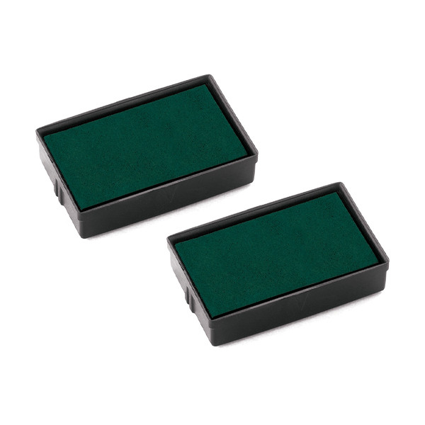 Colop E/10 green ink pad (2-pack) 107130 229250 - 1