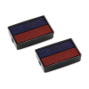 Colop E/10 red & blue ink pad (2-pack)