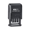 Colop S120 self-inking black date stamp