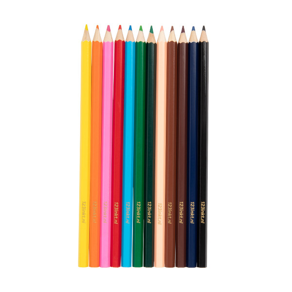 Colouring pencils | 123ink | 12-pack 301603 - 2