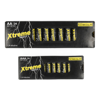 Combi deal: 123ink Xtreme Power AA + AAA batteries (2 x 24-pack) 121122