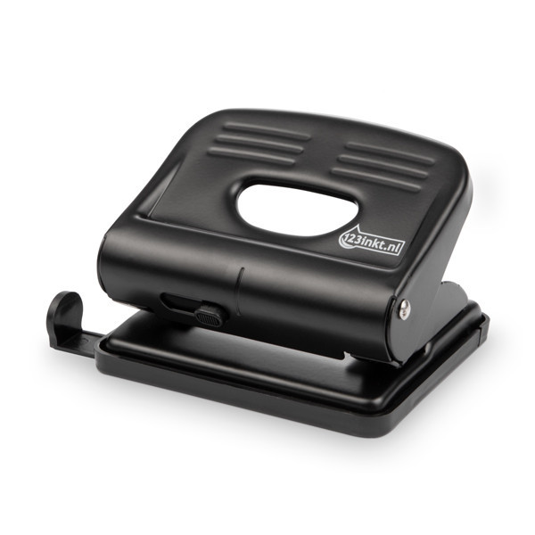 Combi offer: Stapler | 123ink black + 1,000 staples and 2-hole puncher (20 sheets) 390672 - 4
