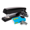 Combi offer: Stapler | black | 123ink + staple remover and 1,000 staples
