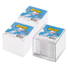 Combo offer: 1 x 123ink memo cube + 3 x 123ink memo cube refill (1000 sheets)  300629