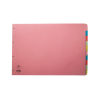 | Cardboard tabs (10 coloured landscape tabs) | A3, 4-hole | Concord IE000852 - 1