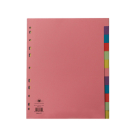 | Cardboard tabs (12 coloured tabs) | Extra wide A4+, 11-hole | Concord IE000611