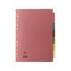| Cardboard tabs (6 coloured tabs) | A4, 11-hole | Concord IE000560 - 1