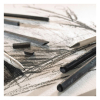 Siberian assorted round chalk | Conté à Paris | 12-pack 405205 - 2