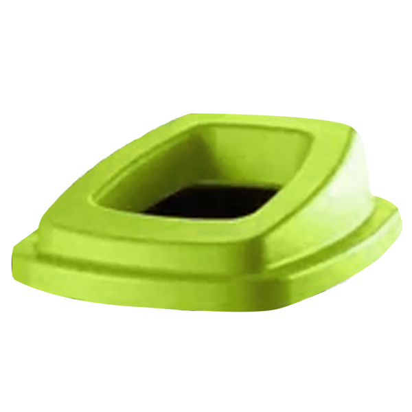 Contico 90L green recycle lid IE000406 - 1