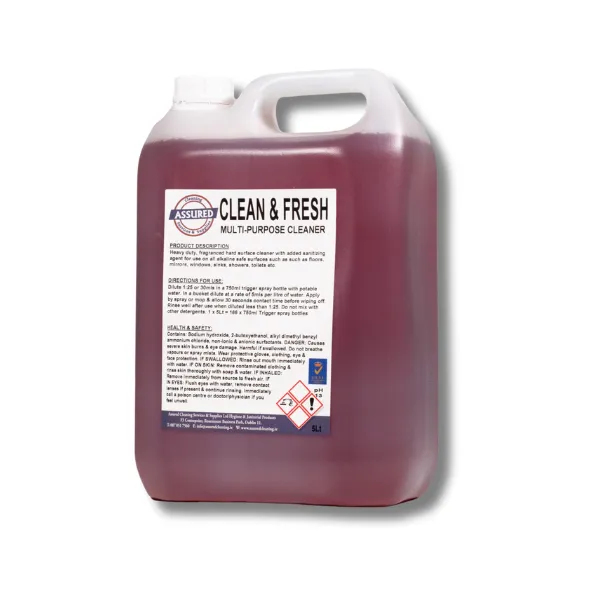 Contico Clean & Fresh hard surface 5L santiser cleaner IE000433 - 1
